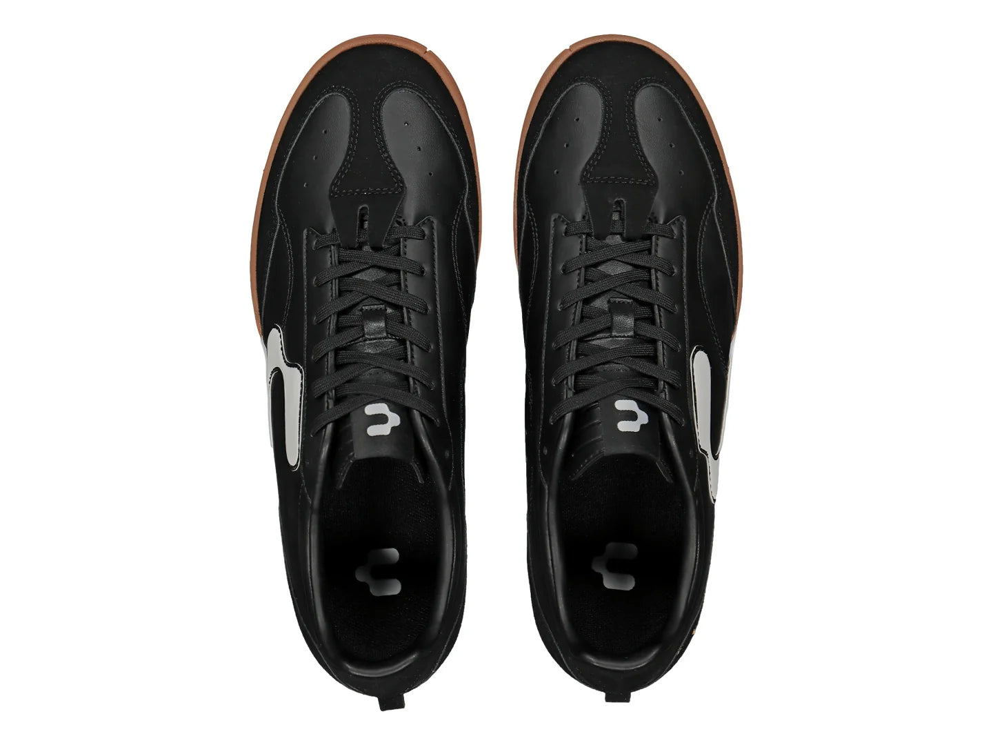 Tenis de Fútbol Charly Sintético Negro y Blanco para Hombre