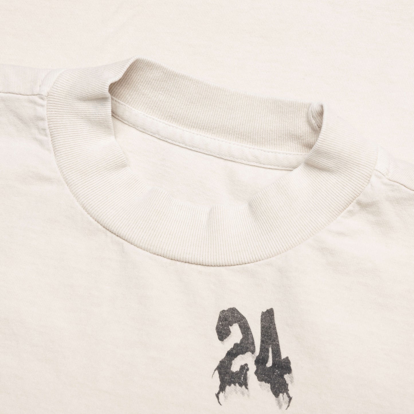 Fin Du Monde L S Tee Vintage White