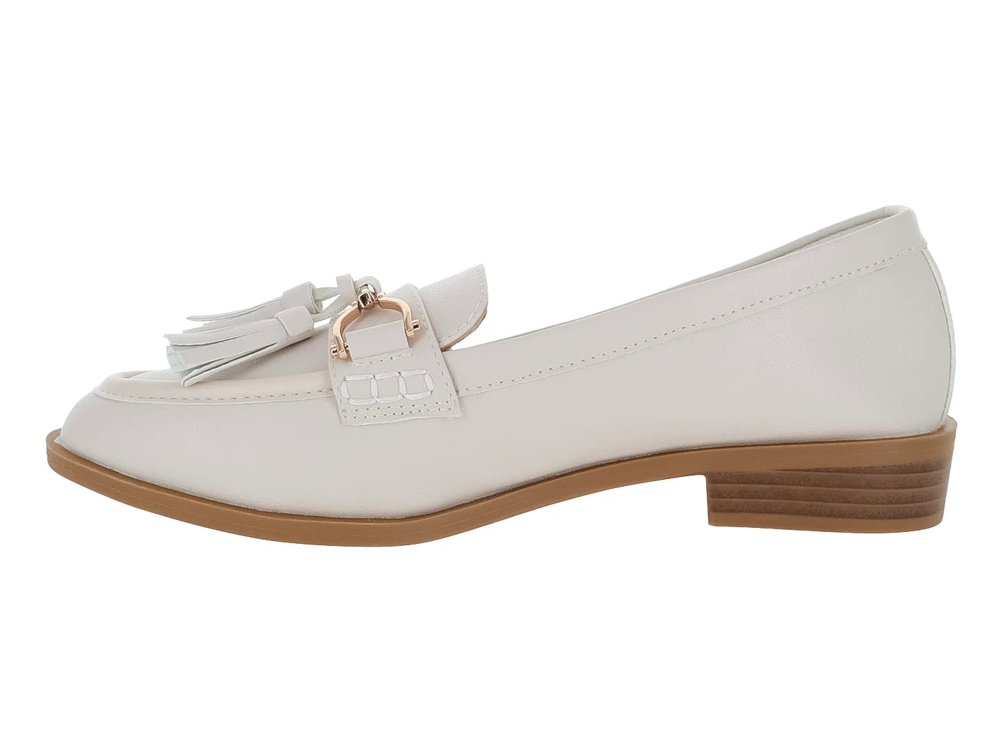 Mocasines ROZE Color Ivory para Mujer