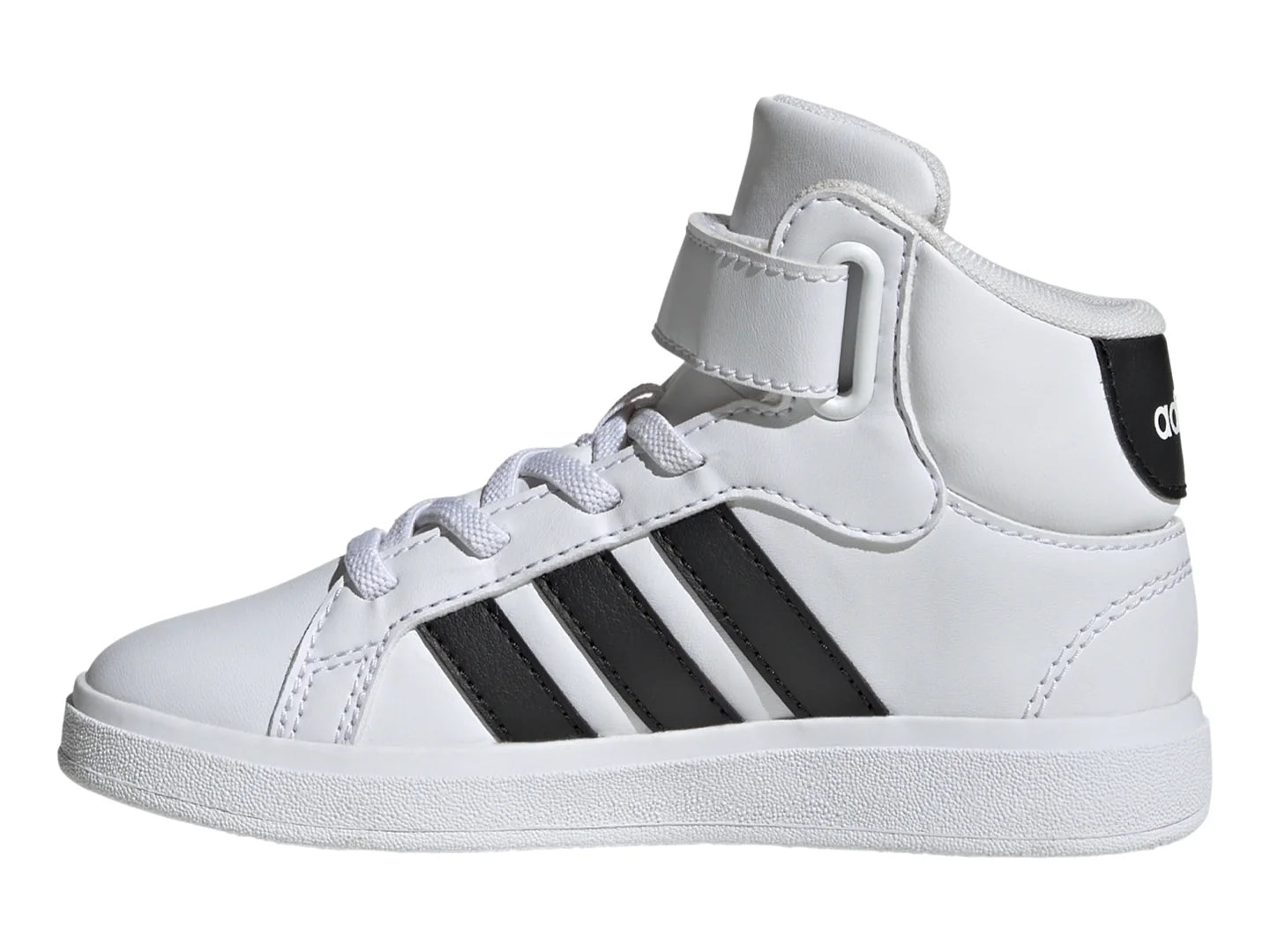 Tenis Adidas Grand Court Mid Blancos para Niño
