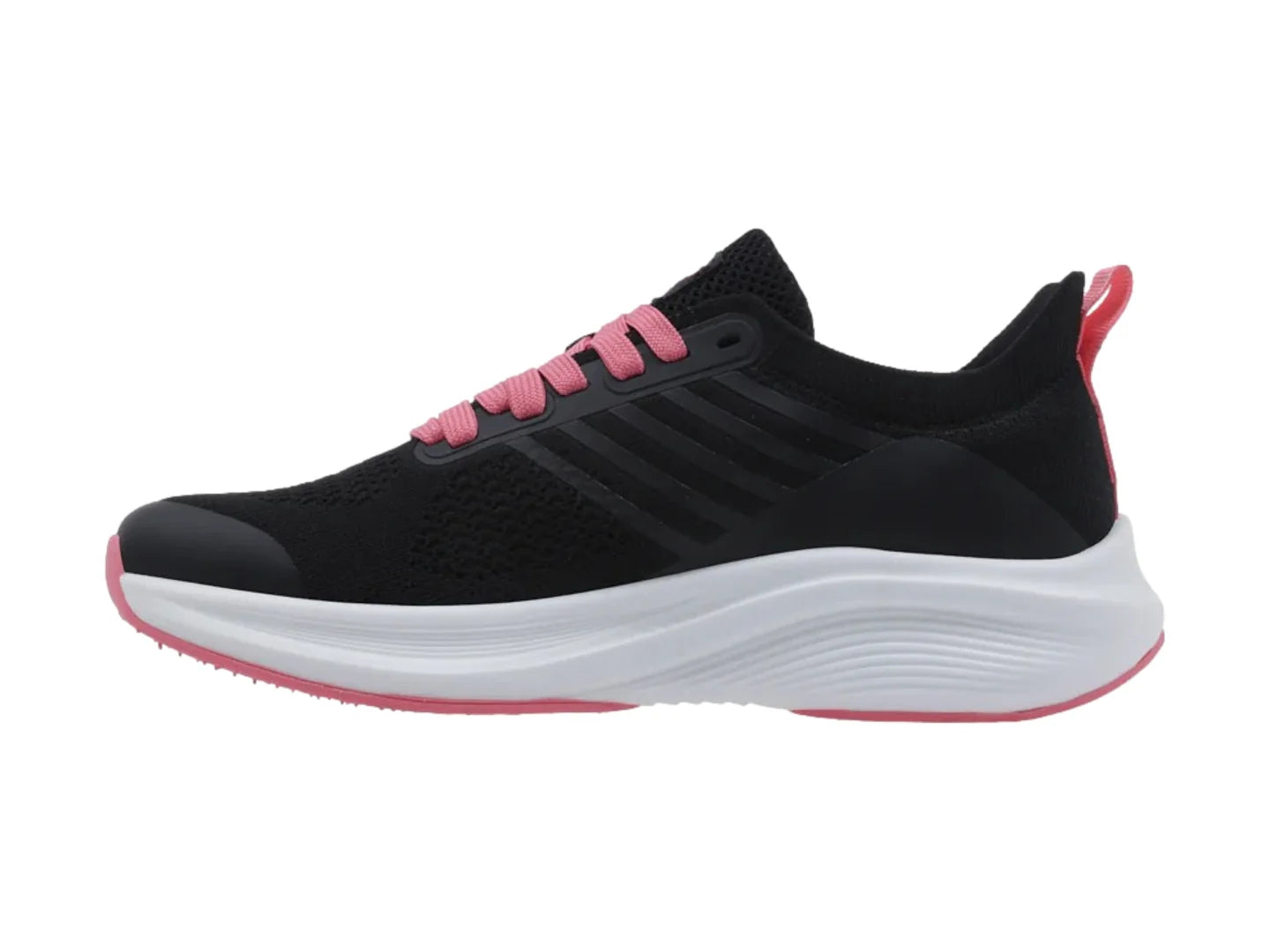 Tenis K SWISS Geisser Negro con Rosa para Mujer