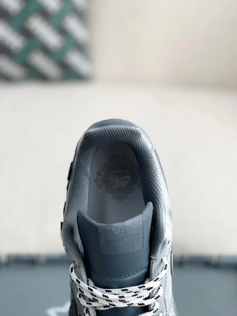 Chrome Hearts x Nike Air Force 1 Grey Black Sneakers