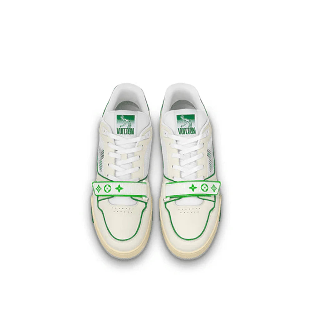 Louis Vuitton LV Trainer Sneaker Green Mesh