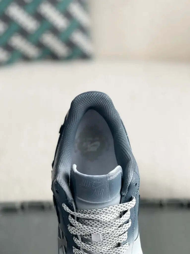 Chrome Hearts x Nike Air Force 1 Grey White Sneakers
