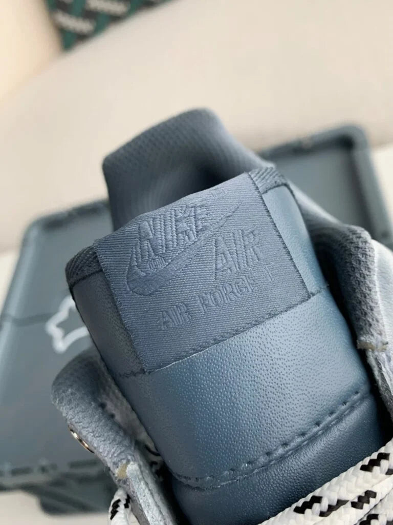 Chrome Hearts x Nike Air Force 1 Grey Black Sneakers