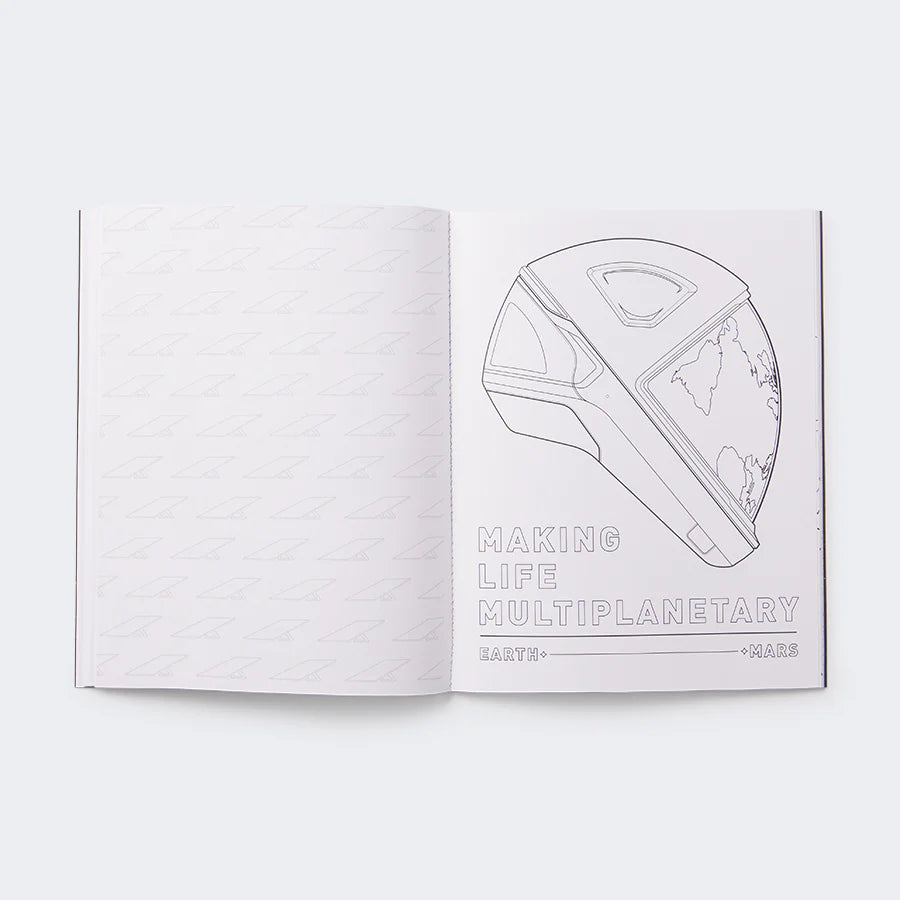 SPACEX VOL 1 COLORING BOOK