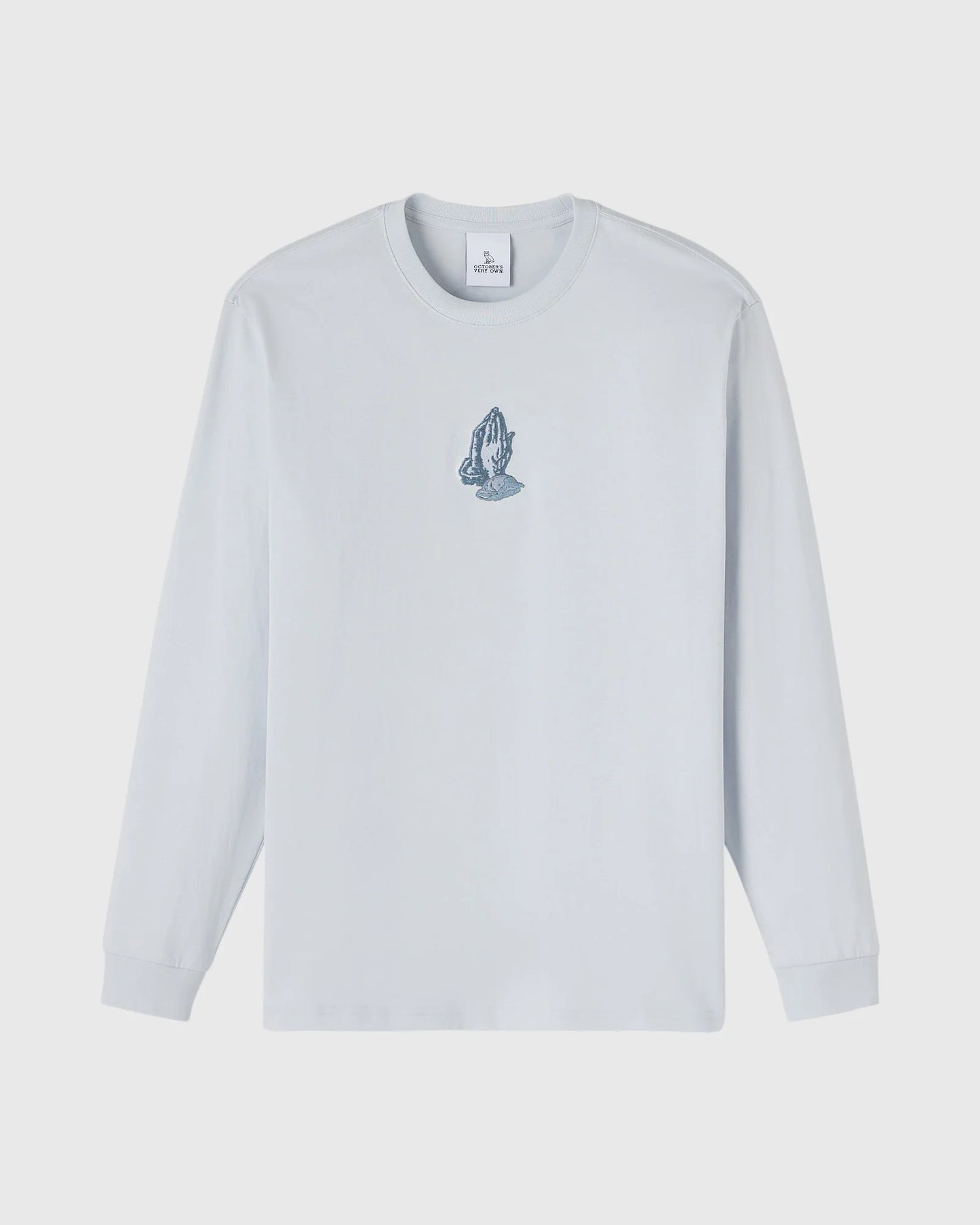 6 God Long Sleeve Tee Kyanite Blue