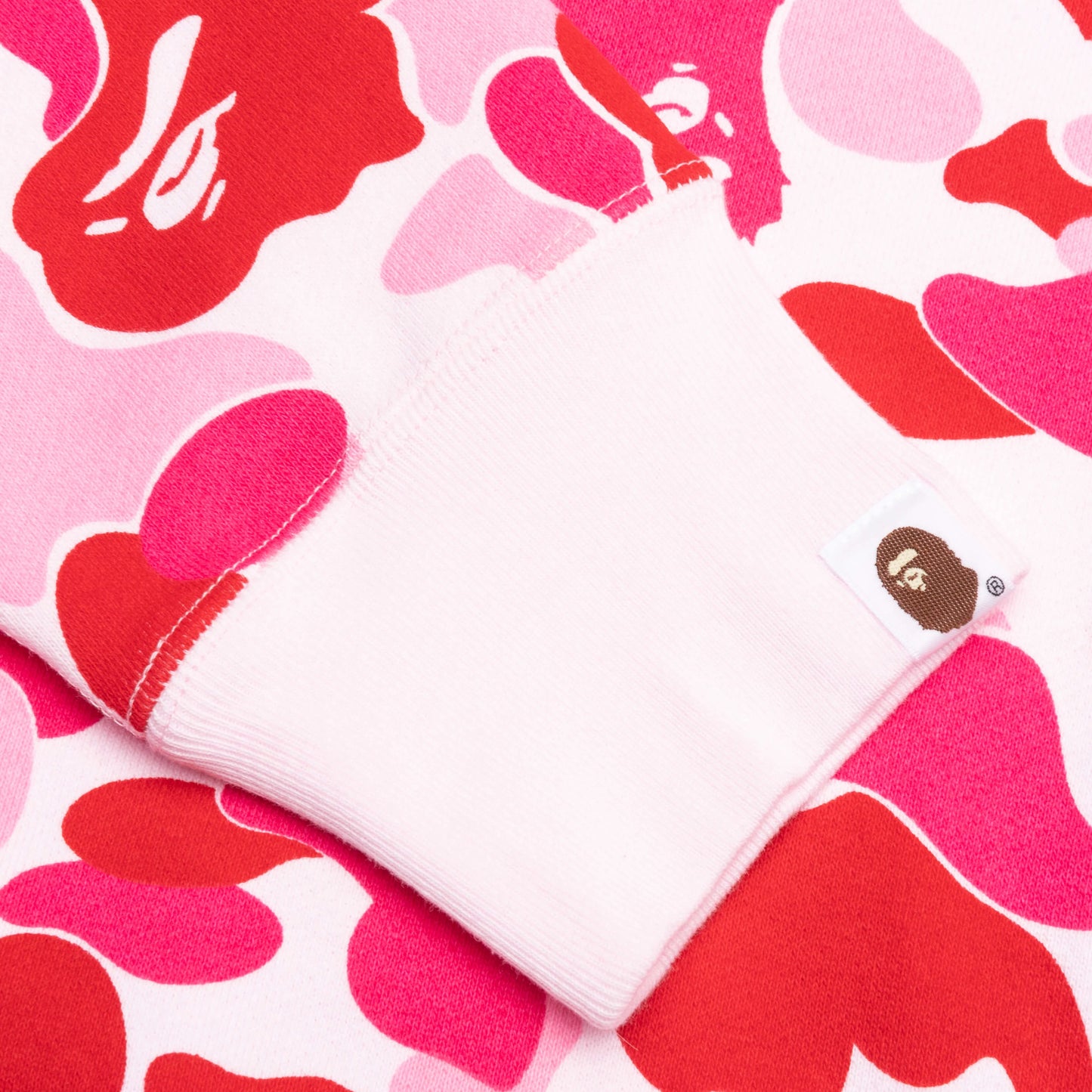 ABC Camo 2nd APE Pullover Hoodie Pink