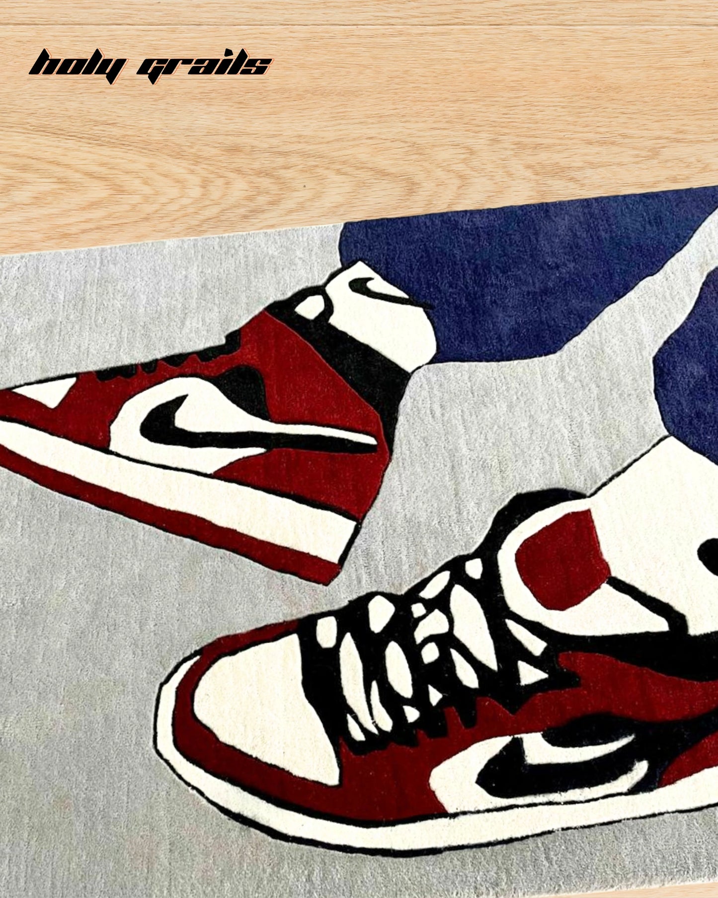 Sneakerhead Hand Tufted Rug
