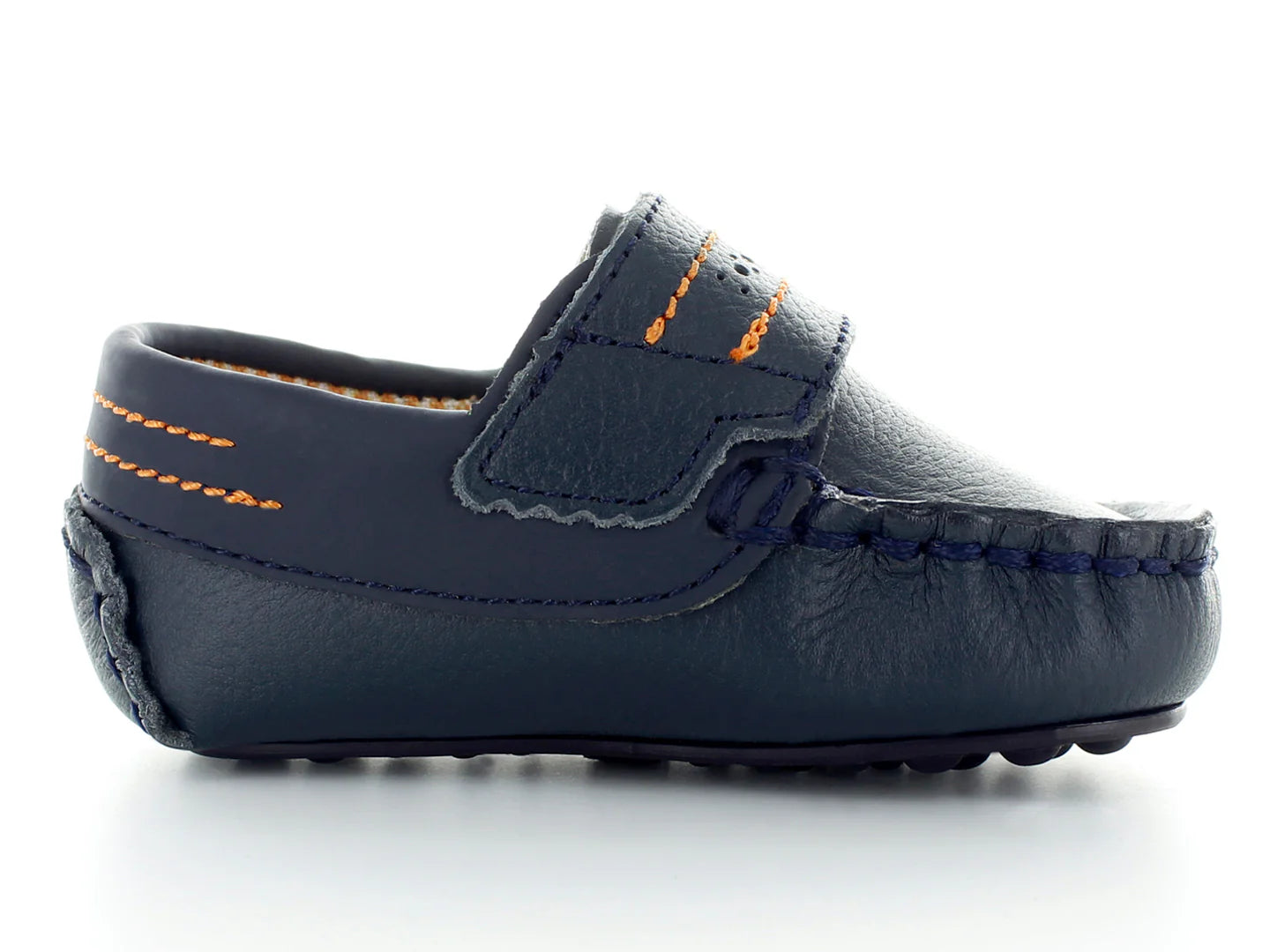 Zapatos Mocasines Miniburbujas Color Marino para Bebé