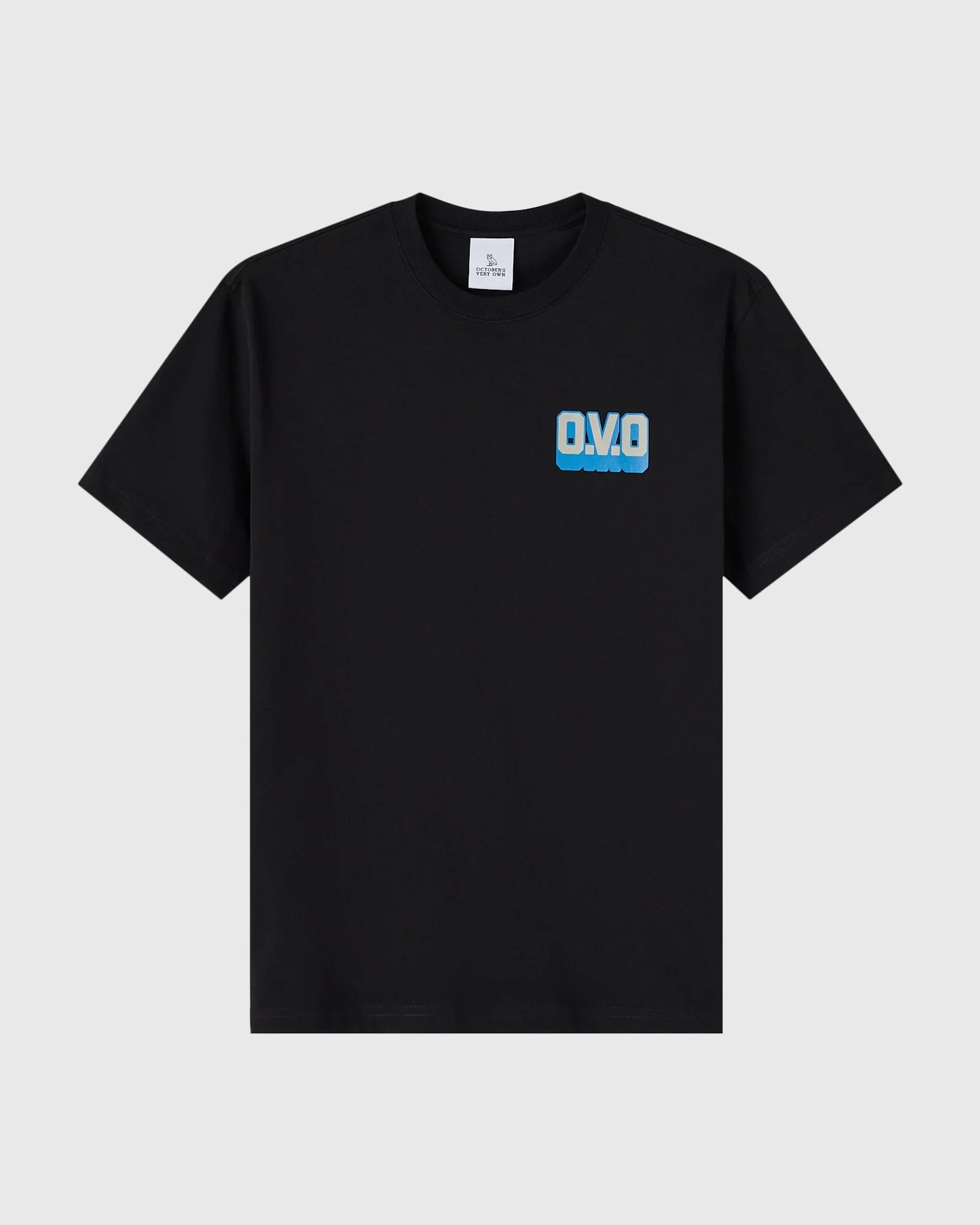 Circle Wordmark Tee Black
