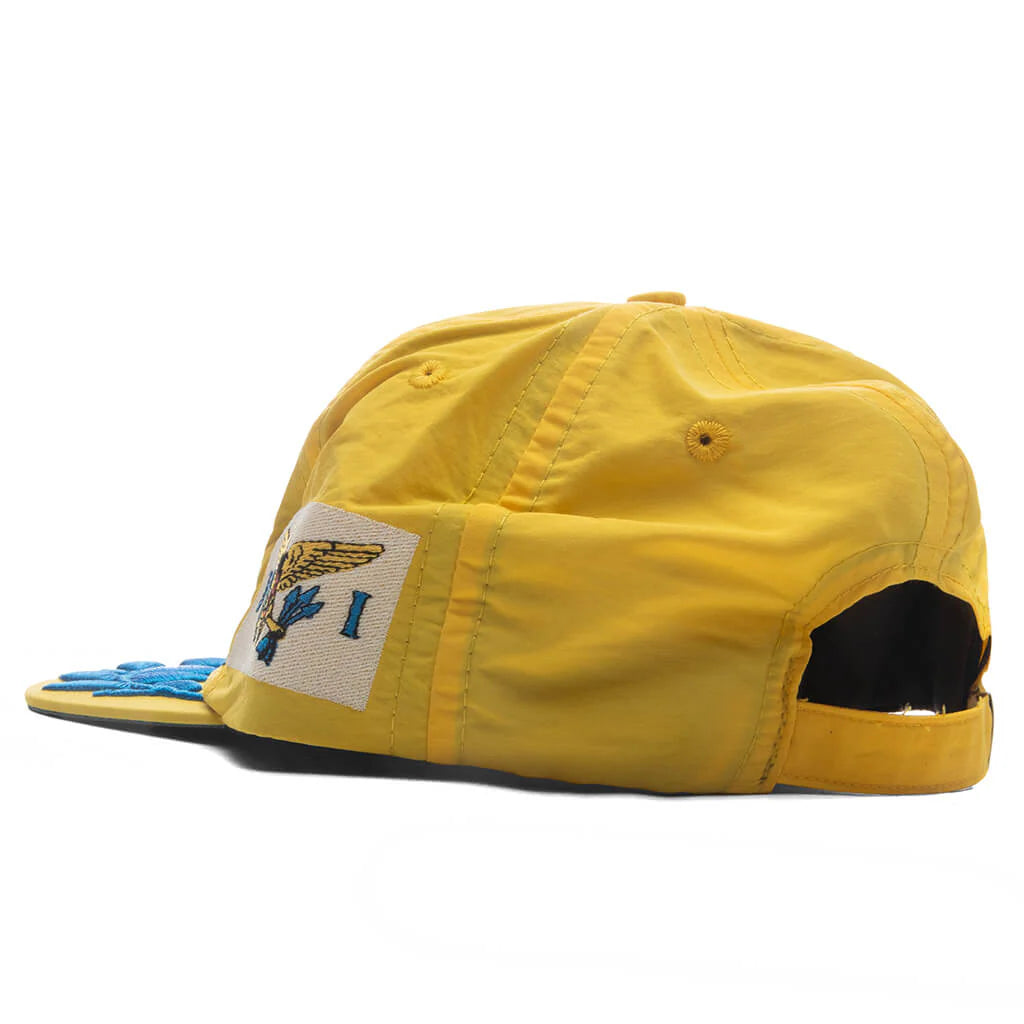 Rhude Virgin Islands Hat Yellow Blue