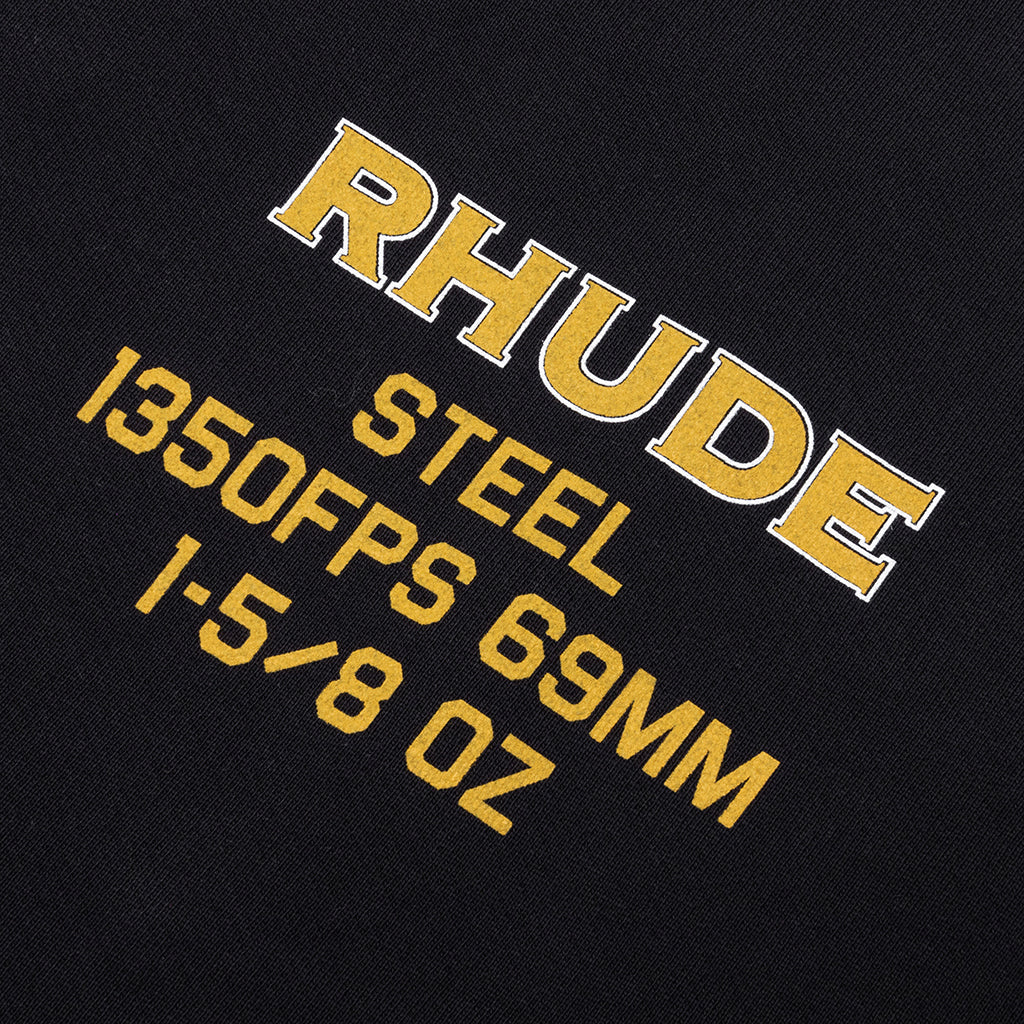 Rhude Steel Crewneck Vintage Black