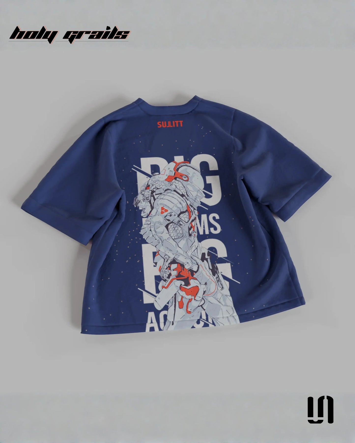 Moon Walker Blue Oversized Tee HG x Sullitt