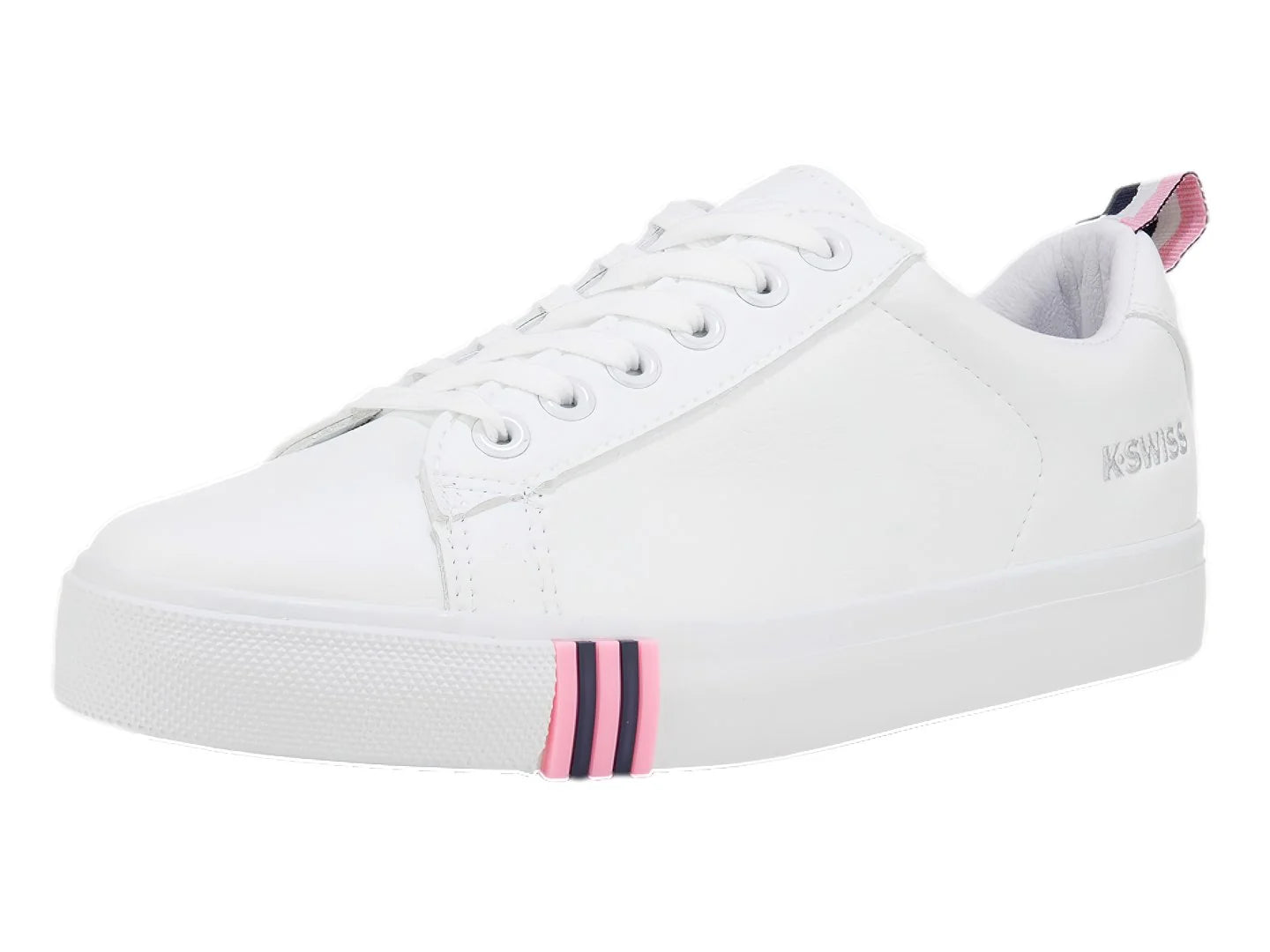 Tenis K SWISS Trinity V Blanco Azul y Rosa para Mujer