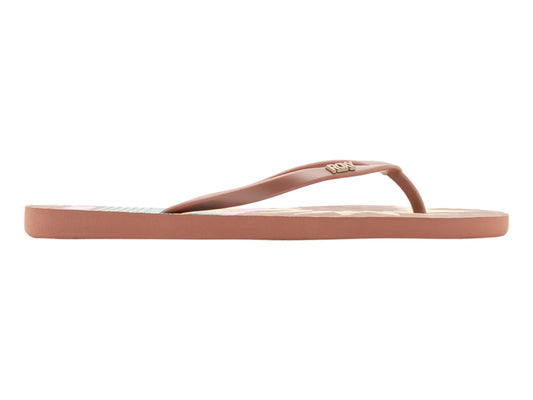 Sandalias ROXY Viva Stamp II Color Café para Mujer