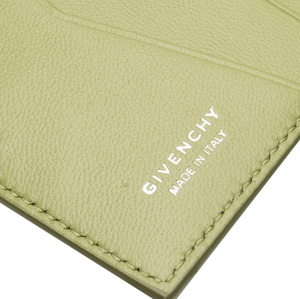 Card Holder in 4G Micro Leather Khaki