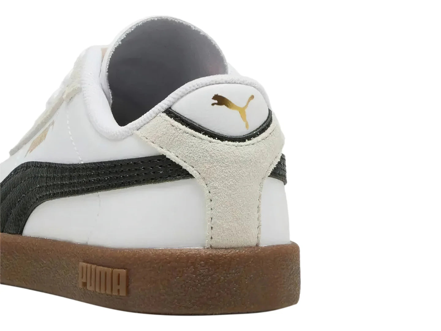 Tenis PUMA Club II Era Blancos y Negros para Niño