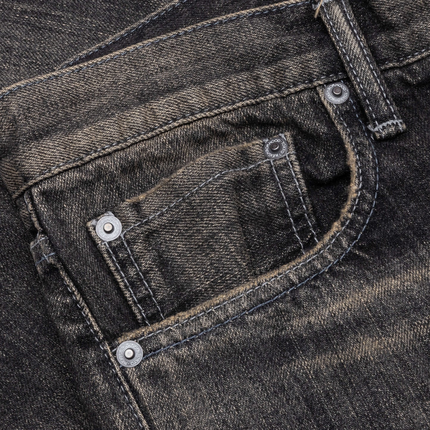 Savage Denim Dp Mid Pants Black