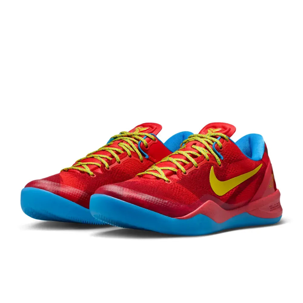 Tênis Nike Kobe 8 Year of the Horse Light Crimson Vivid Blue