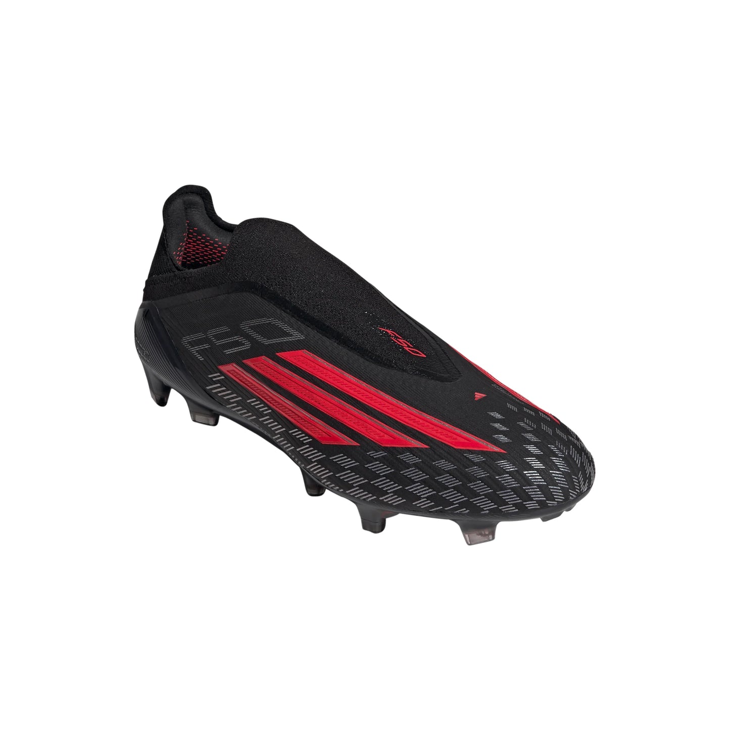 adidas F50 Elite Laceless FG Firm Ground Mens Soccer Cleats Black Red