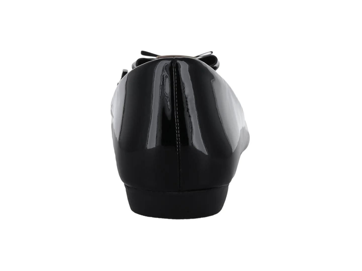 Zapatos Flats MeliAna Negros de Charol para Mujer