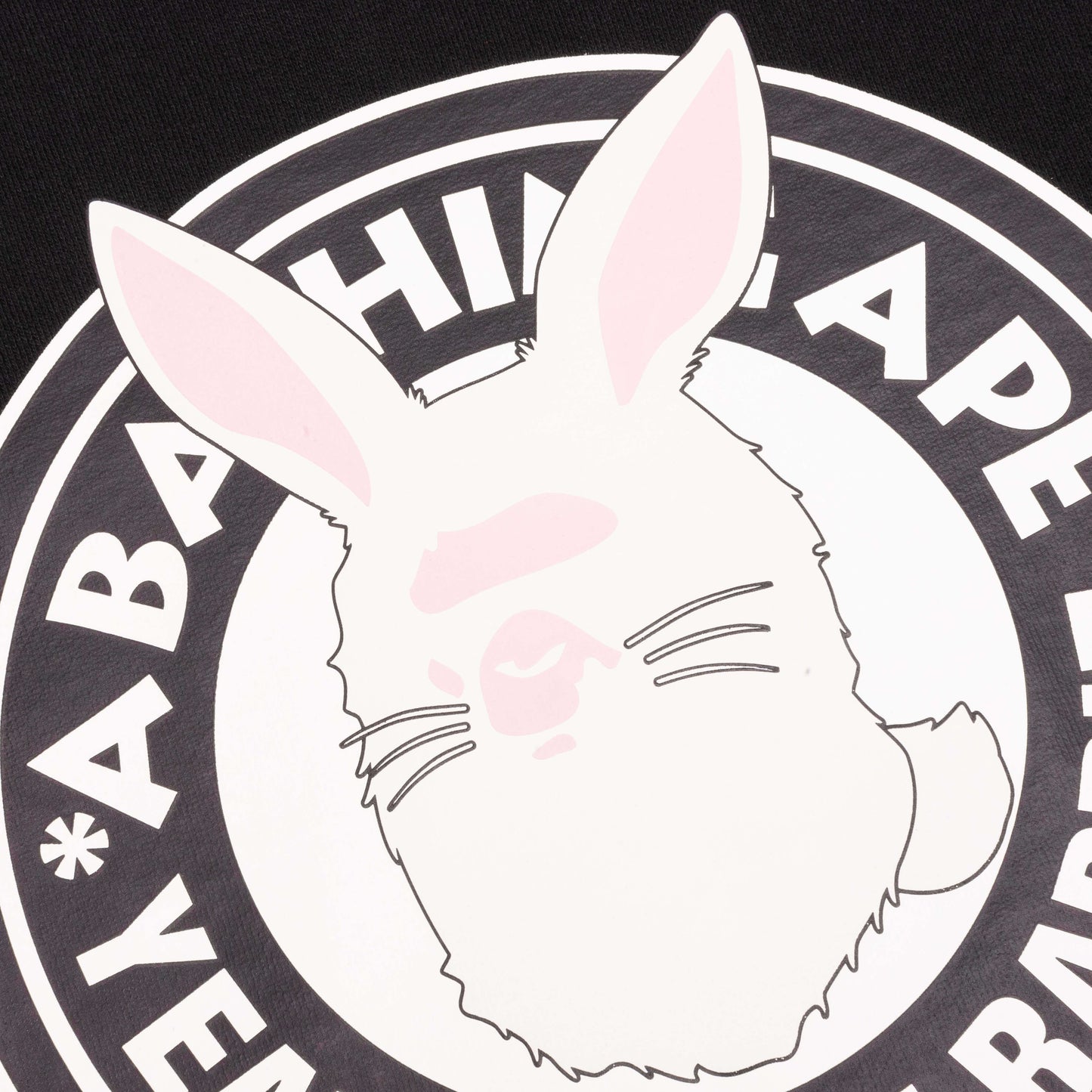 Year Of The Rabbit Crewneck Black