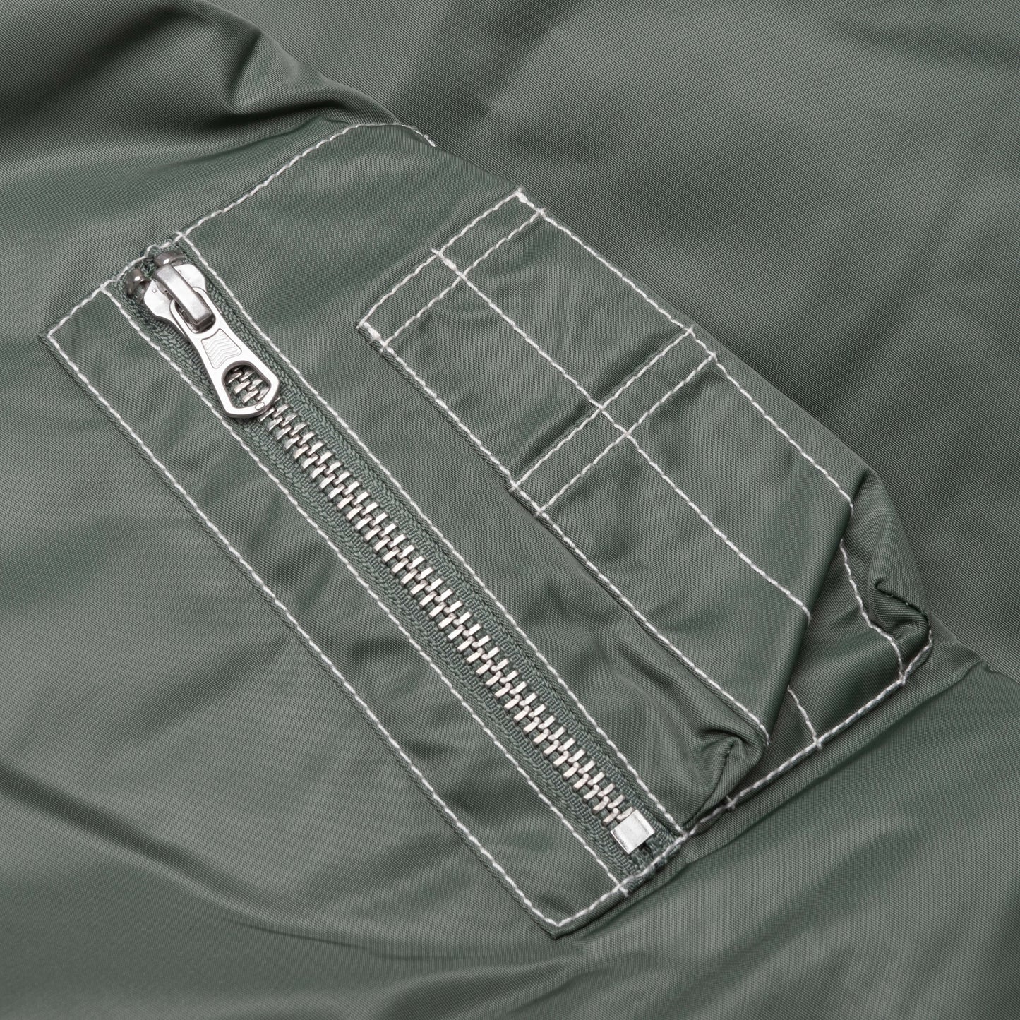 Built Bomber Jacket Green
