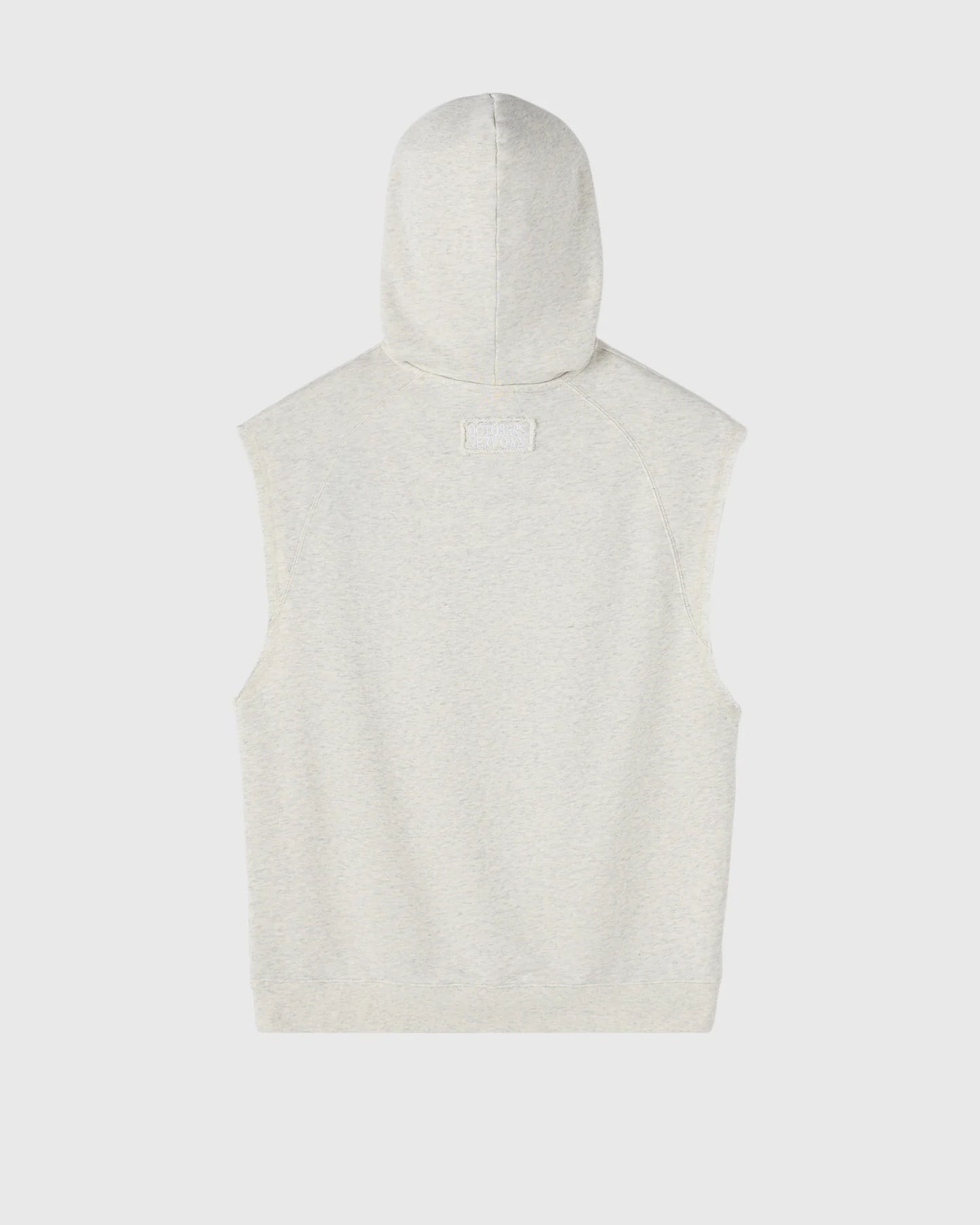 Sleeveless Training Hoodie Heather Grey