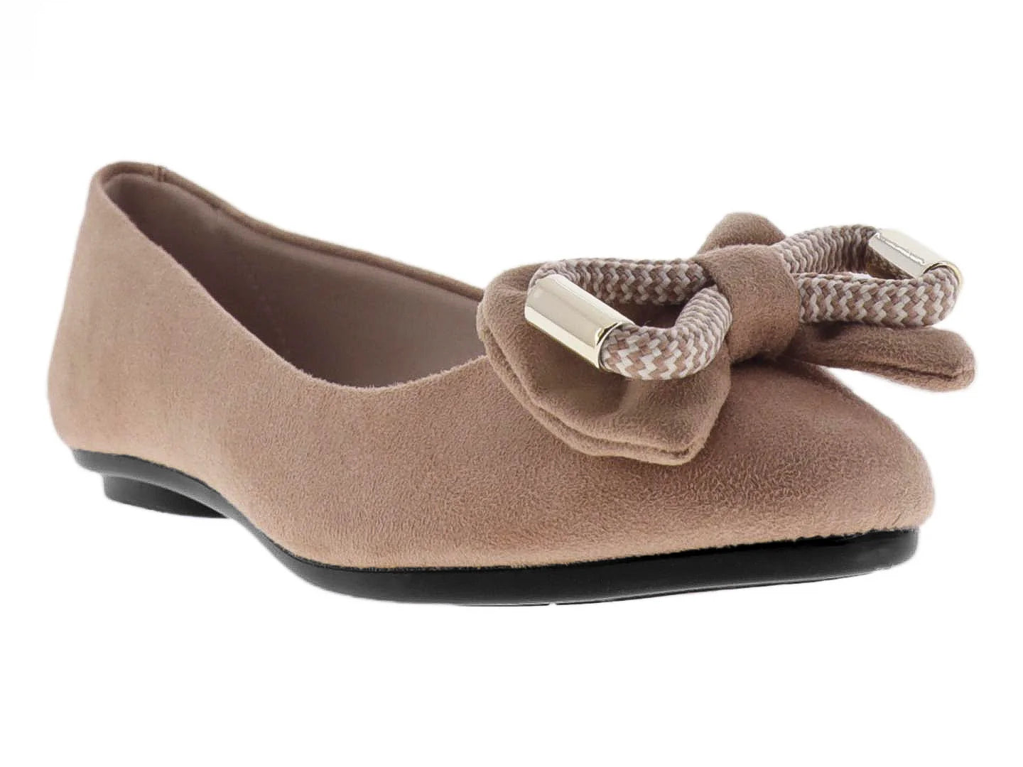 Zapatos Planos Moleca Color Nude para Mujer