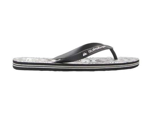 Sandalias Quiksilver Molokai Art II Negro para Hombre
