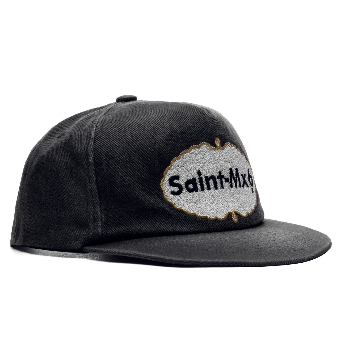 5 Panel Eat Me Cap Black