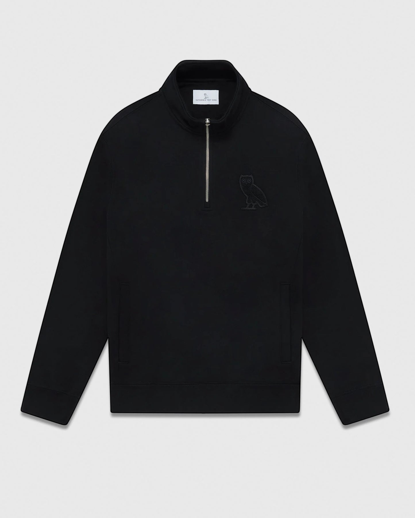 Signature Quarter Zip Mockneck Sweatshirt