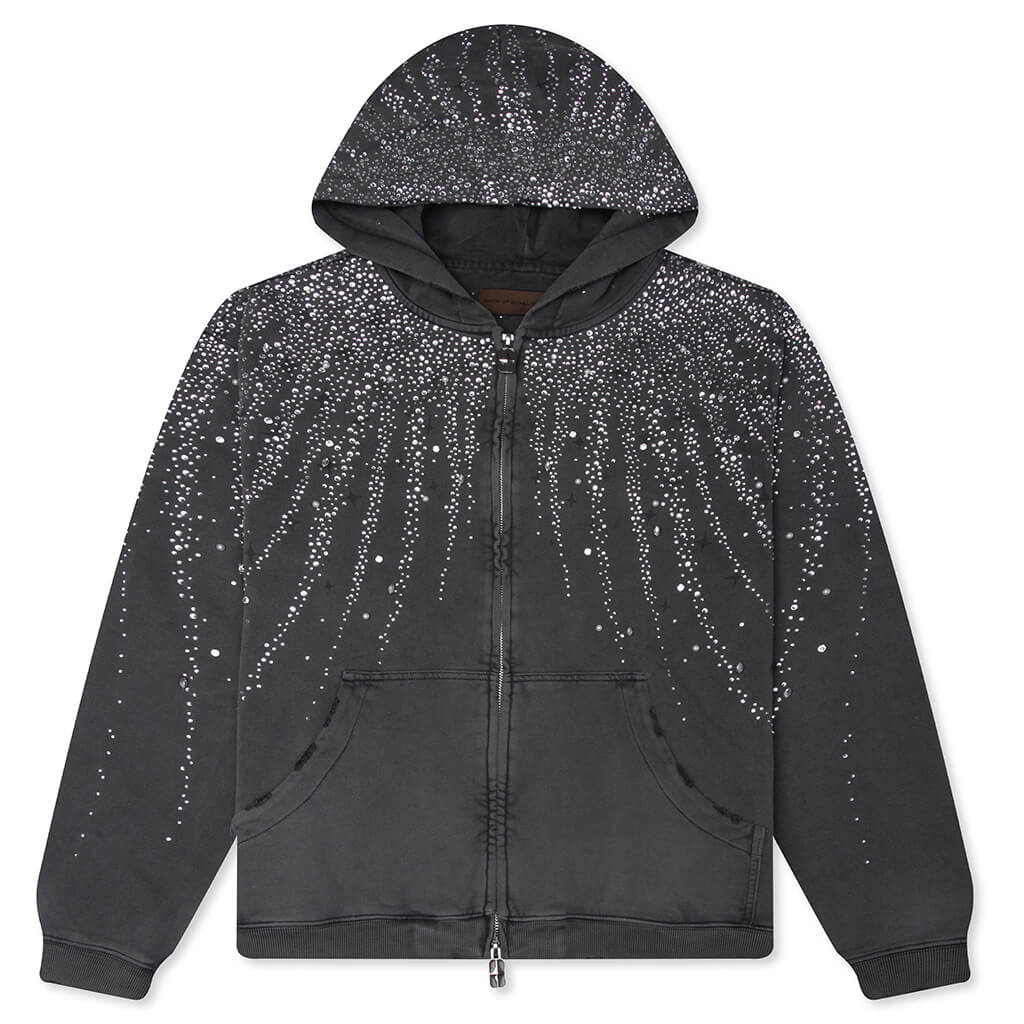 20K Stellar Diamond Hoodie Black Gray