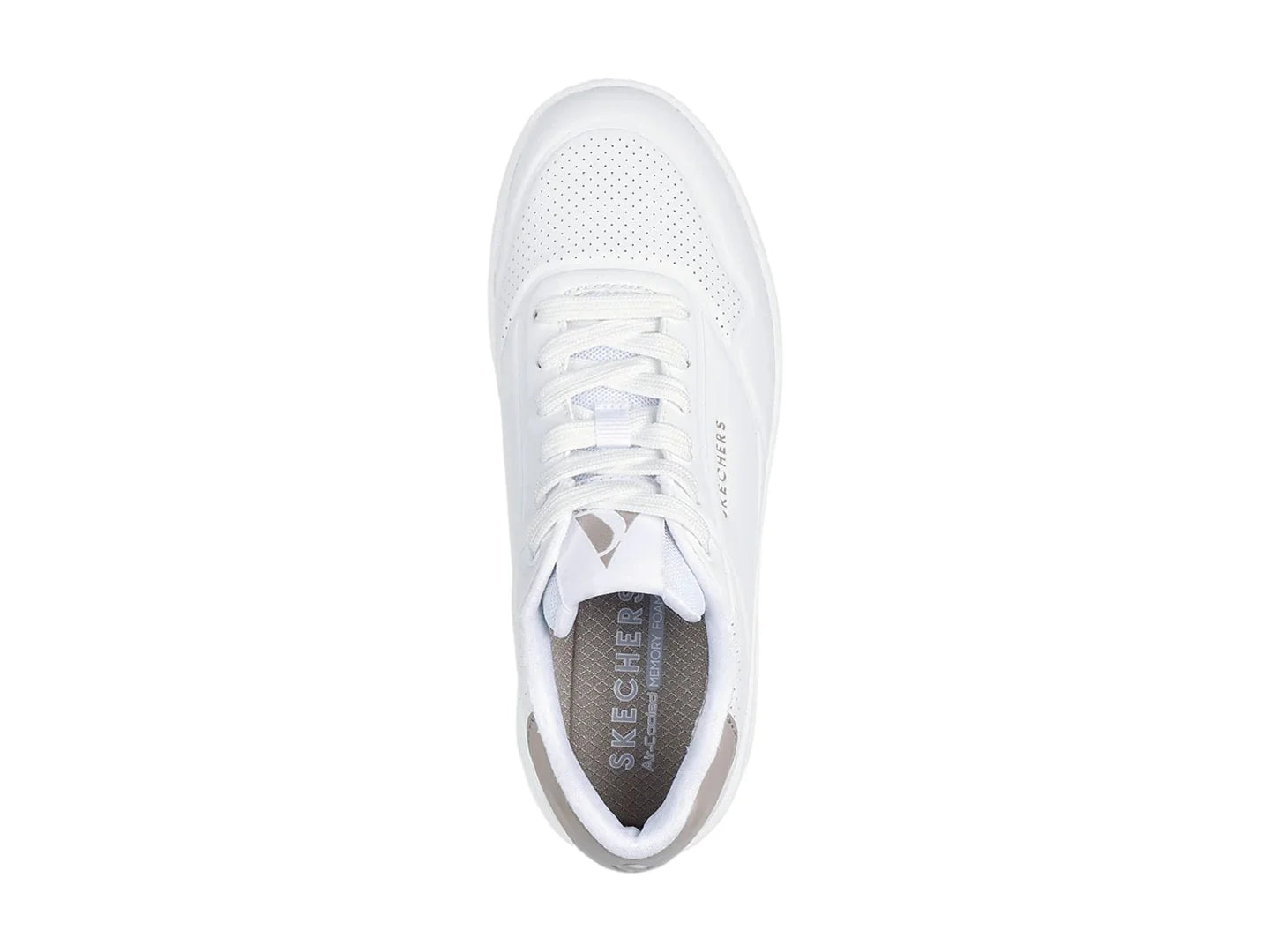Tenis Skechers Uno Court Blanco para Mujer