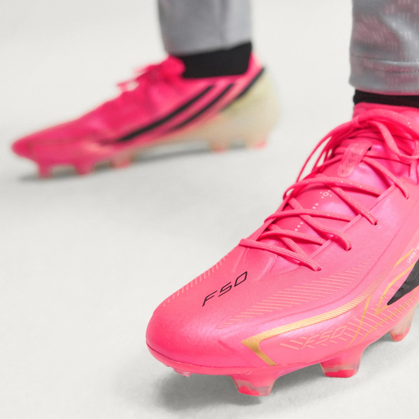adidas F50 Hyperfast Elite Firm Ground Mens Soccer Cleats Turquesa