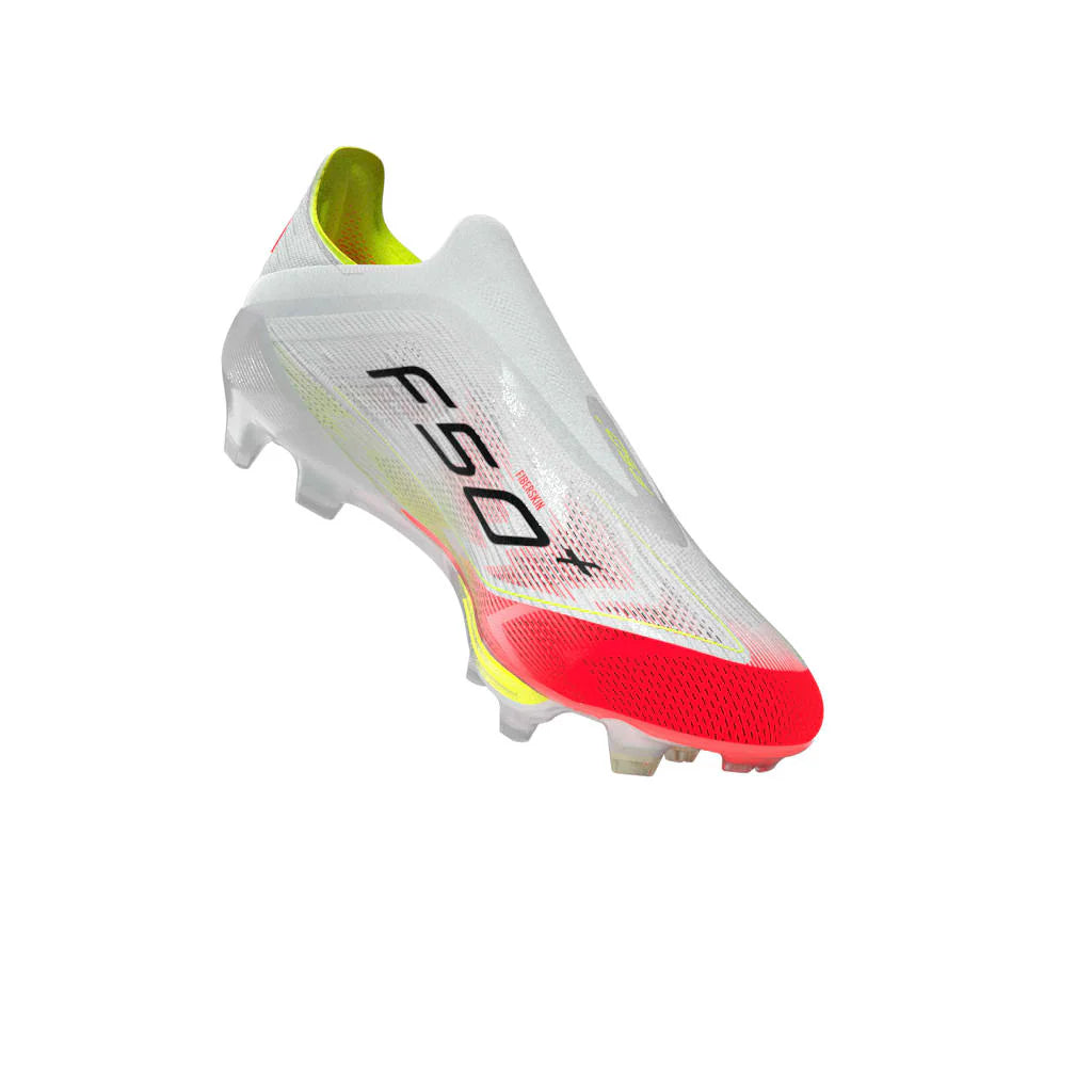 adidas F50 FG Mens Soccer Cleats White Black Yellow