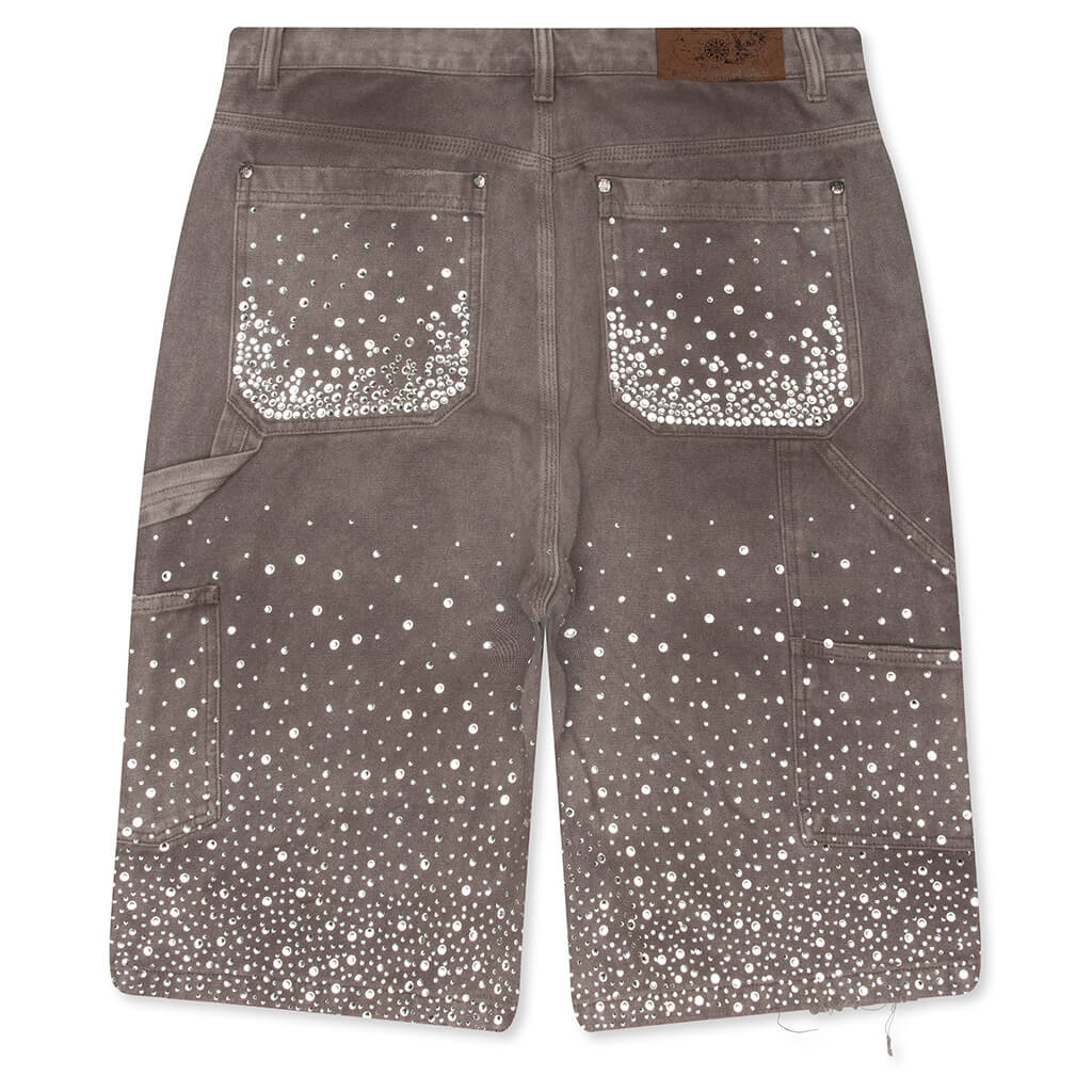 20K Diamond Jorts Brown