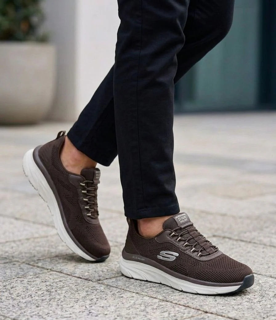 SKECHERS SLIP INN DLUX WALKER 20 BROWN