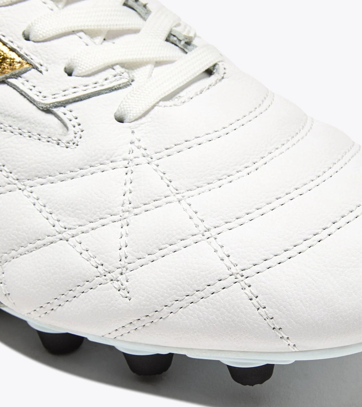 Diadora Match Winner Made in Italy OG LT MDPU Firm Ground Soccer Cleats White Gold