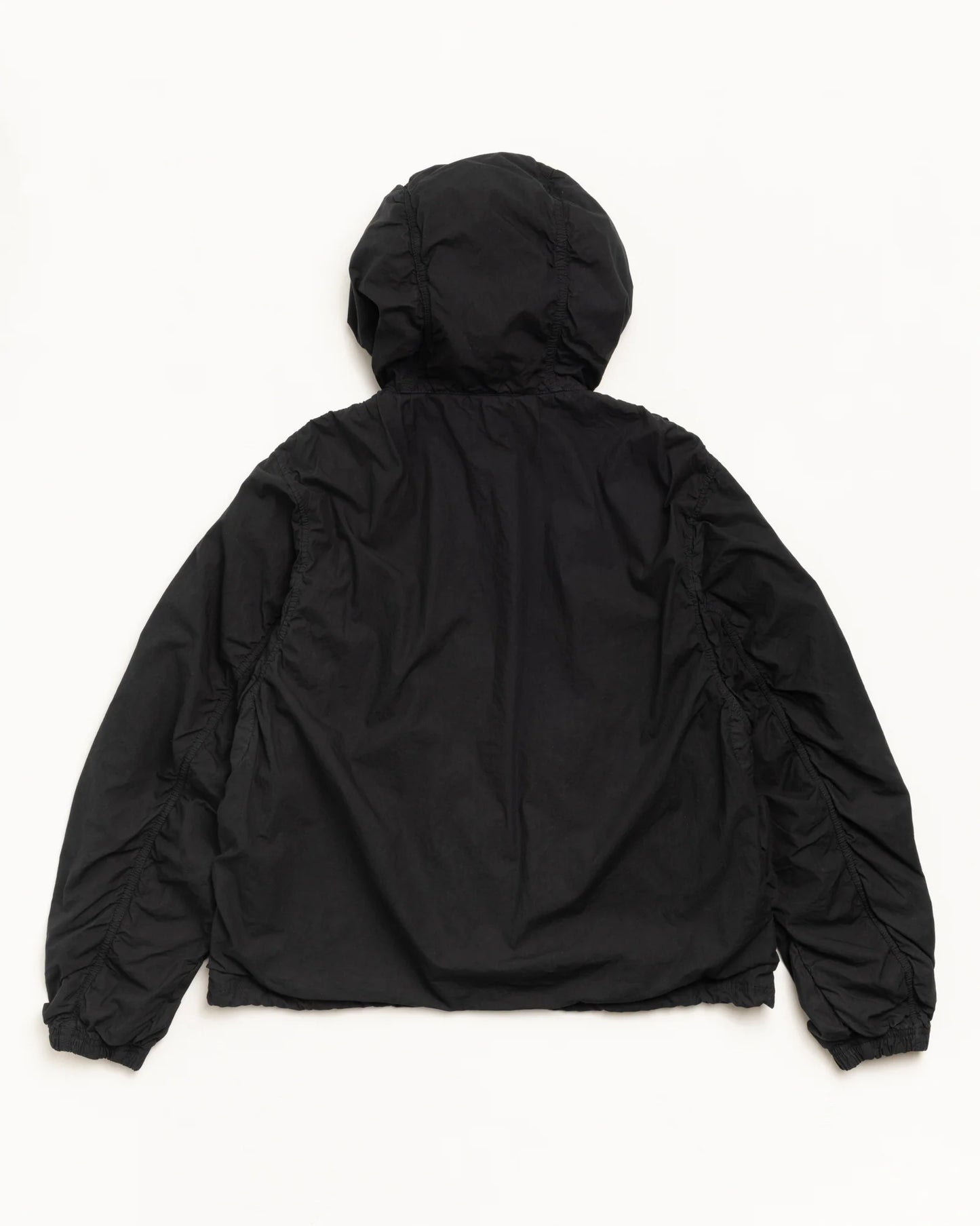 DOUBLE COTTON HOODED JACKET