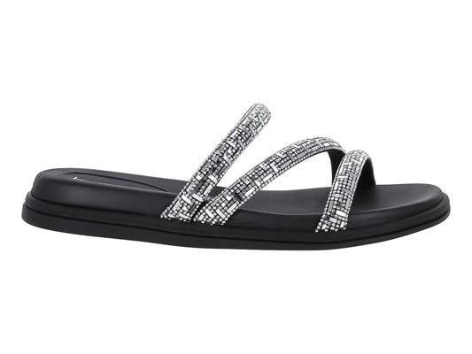 Sandalias Beira Rio Cristal Plata para Mujer