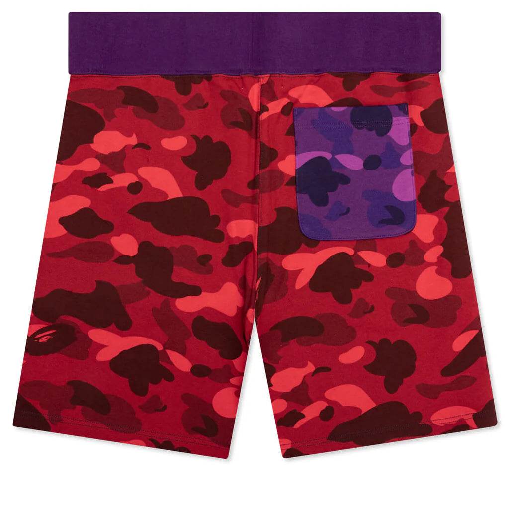 Crazy Camo Shark Sweat Shorts Navy