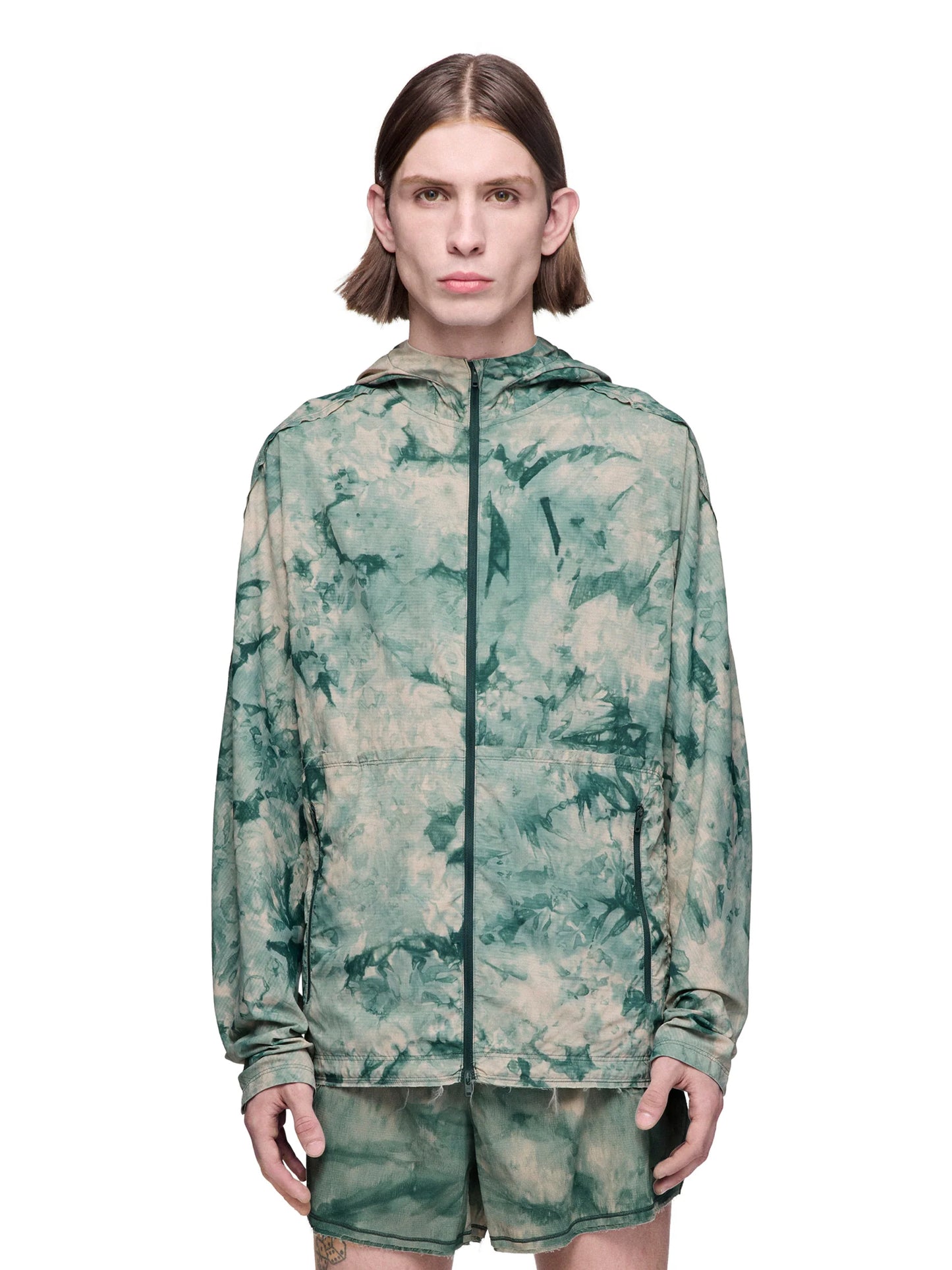 Adidas Mens Y 3 All Over Print Running Jacket