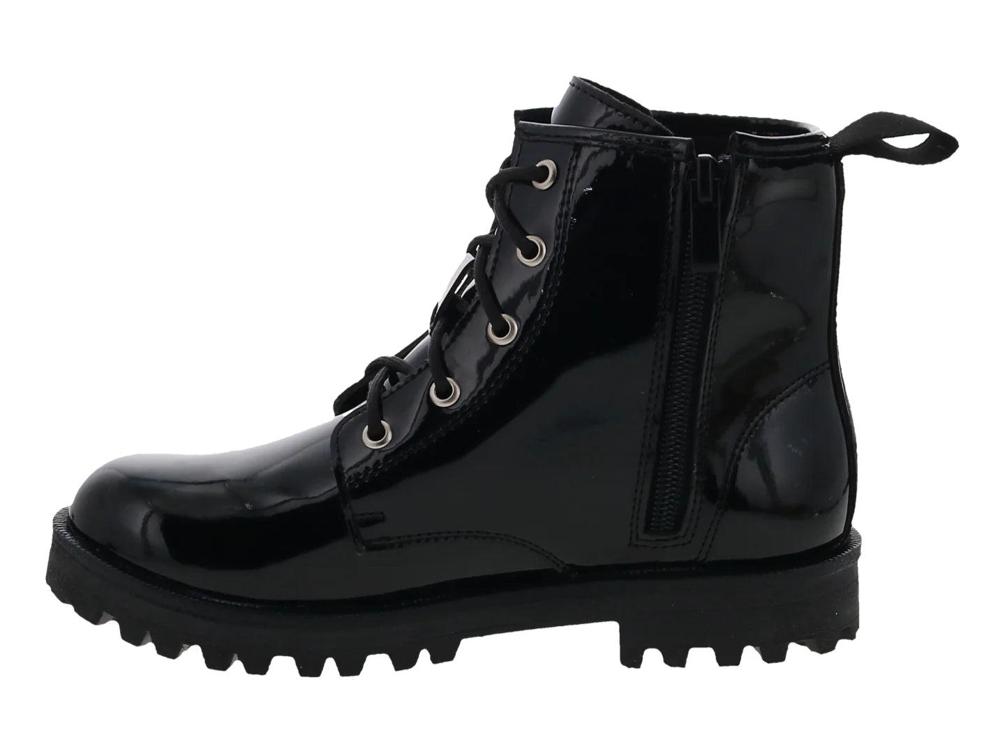 Botas Tropicana de Charol Negro para Niña