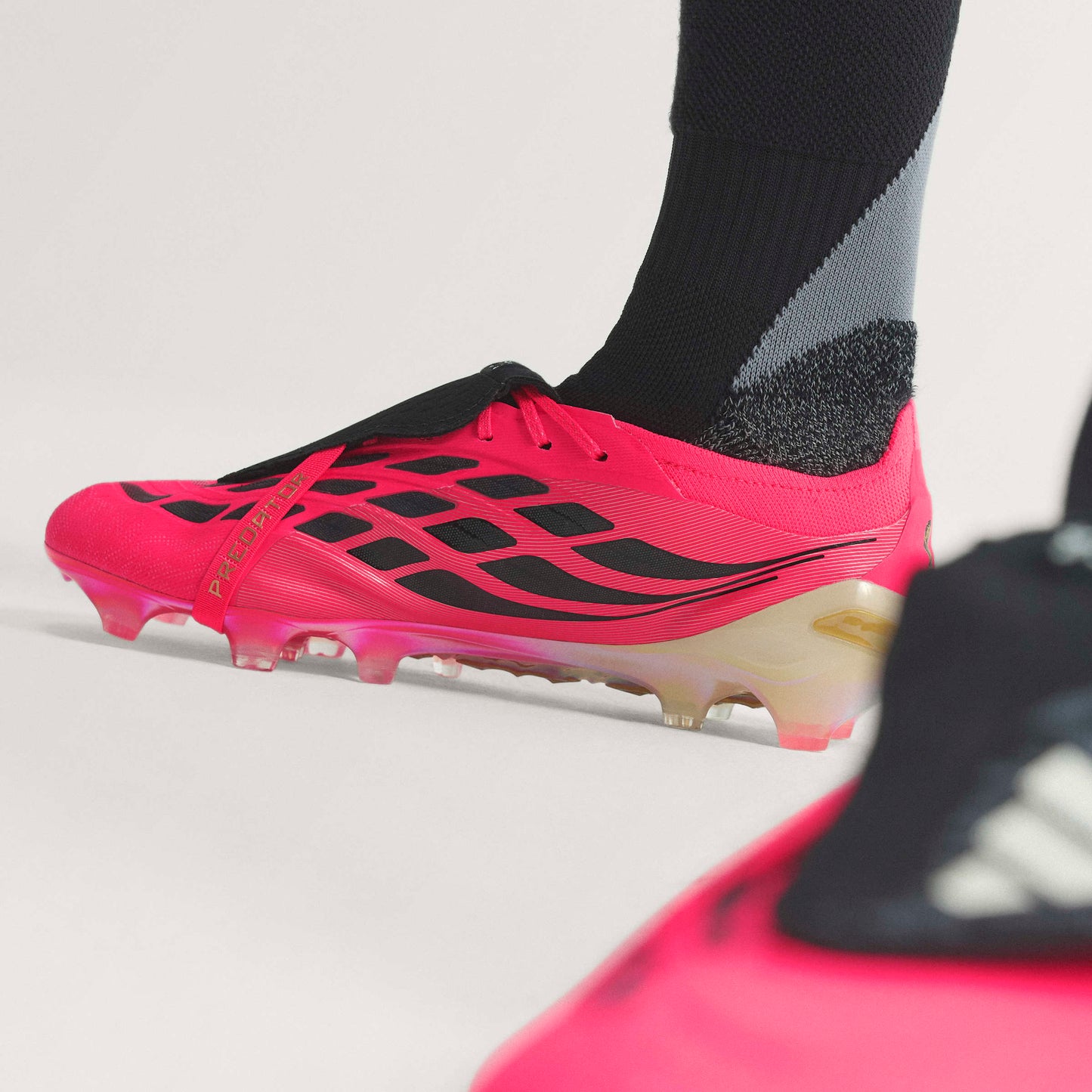 adidas Predator Elite Fold Over Tongue Firm Ground Mens Soccer Cleats Turquesa
