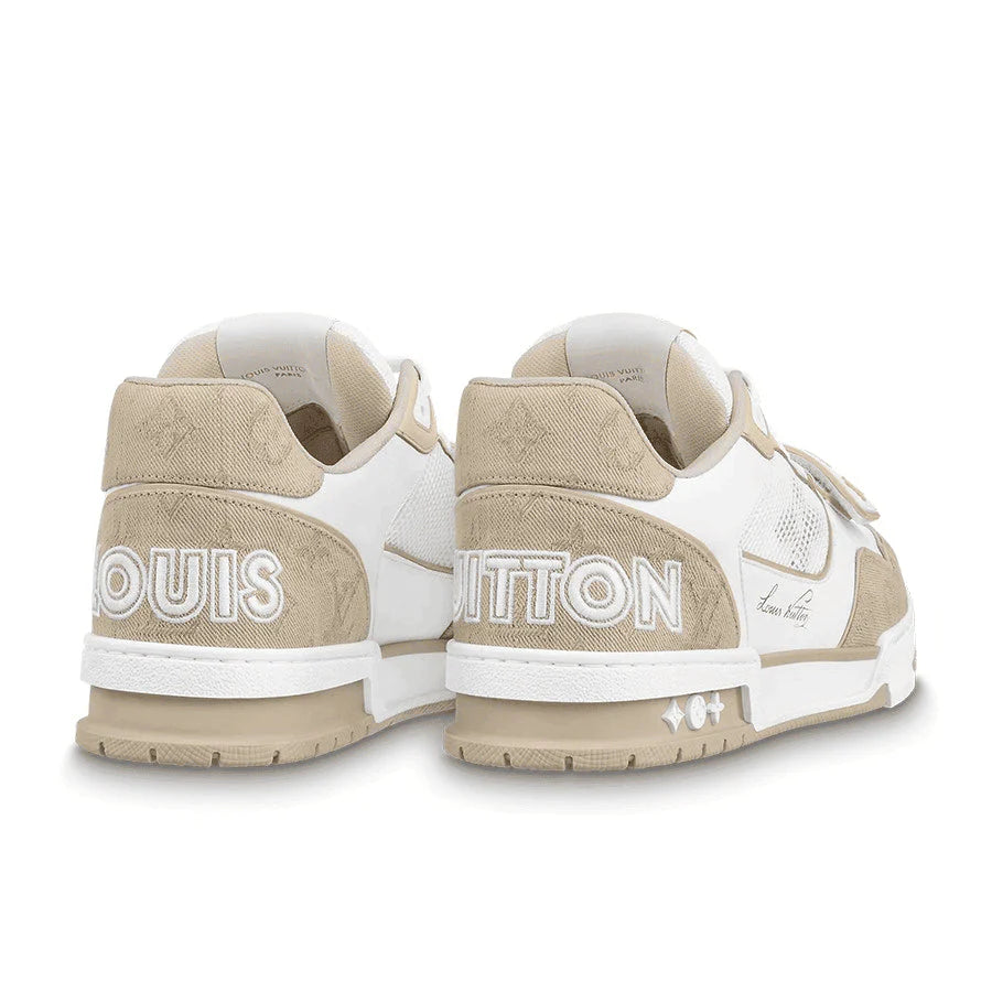 Louis Vuitton LV Trainer Sneaker Beige