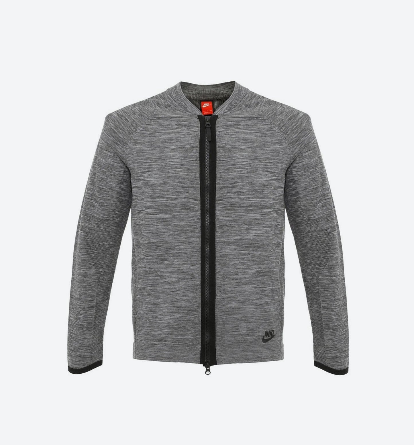 Sportswear Tech Knit Bomber Jacket Mens Dark Grey Heather Wolf Grey Anthracite Black