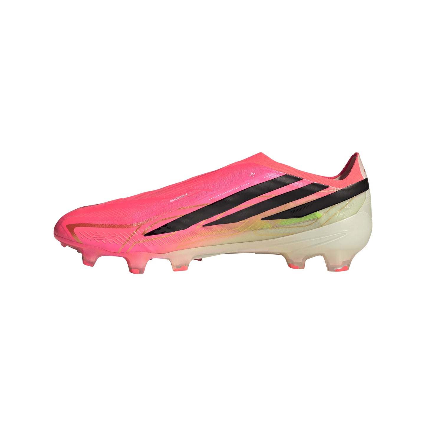 adidas F50 Hyperfast Elite Laceless Firm Ground Mens Soccer Cleats Turquesa Black Gold