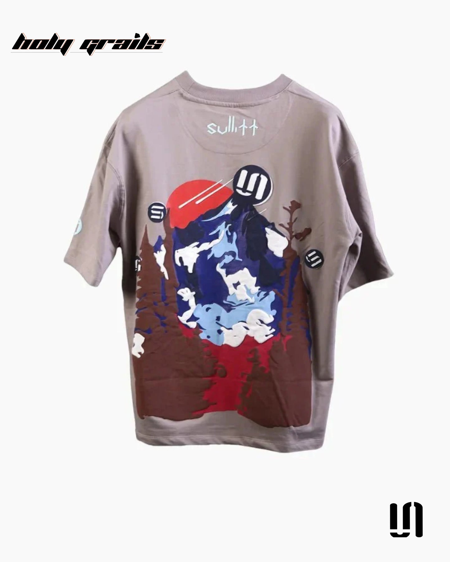 Dawning Mountain Onion Pink Oversized Tee HG x Sullitt